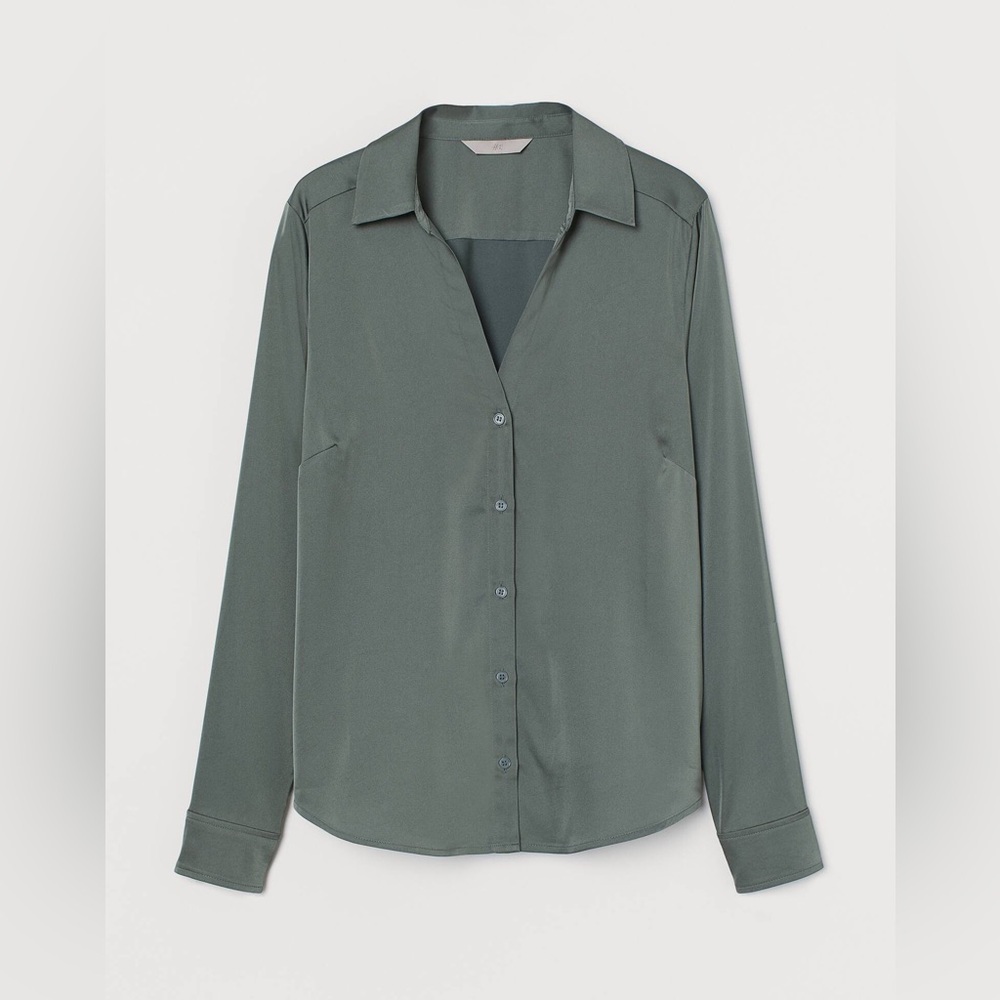 V-Neck Blouse H&M